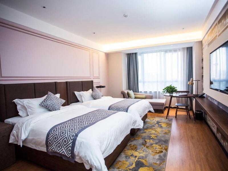 Gemei Hotel Luoyang Longmen High-Speed Railway Station Esterno foto