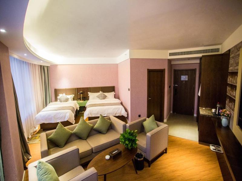 Gemei Hotel Luoyang Longmen High-Speed Railway Station Esterno foto
