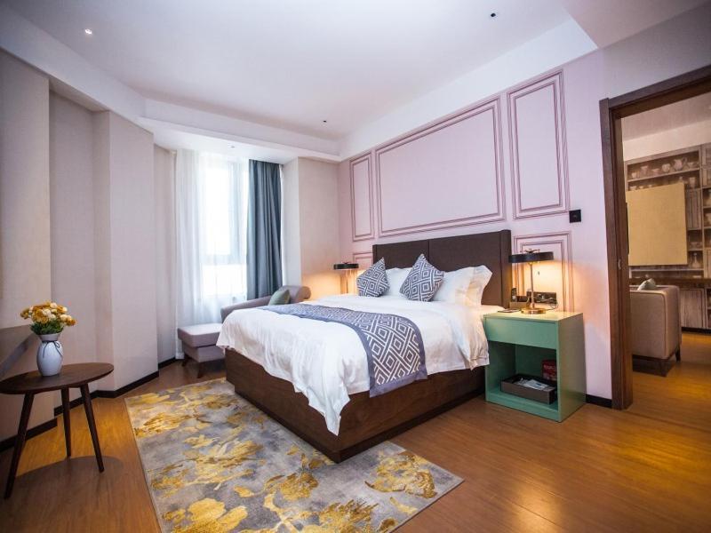 Gemei Hotel Luoyang Longmen High-Speed Railway Station Esterno foto